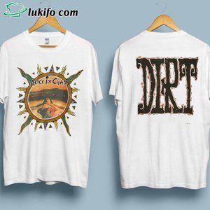 Alice in Chains 2 Side Dirt Vintage Band T-Shirt